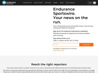 endurancesportswire.com Webseite Vorschau