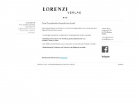 lorenzi-verlag.at Webseite Vorschau