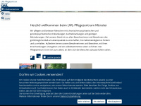 lwl-pflegezentrum-muenster.de Webseite Vorschau