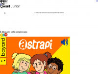 qwantjunior.com Webseite Vorschau