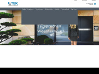 l-tek.net Webseite Vorschau