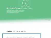 versiert.ch Webseite Vorschau