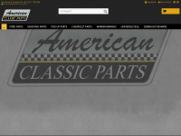 american-classic-parts.com Webseite Vorschau