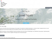 spatt-neurologe.at Webseite Vorschau