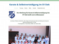 Svsiek-karate.de
