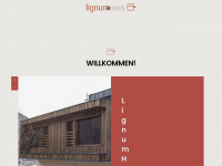 lignumhaus.com Webseite Vorschau