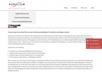 aurelium-outsourcing.de Webseite Vorschau