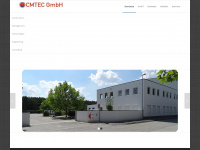 cmtec.at Webseite Vorschau