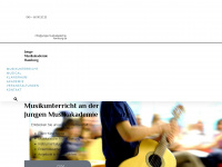 junge-musikakademie-hamburg.de Webseite Vorschau