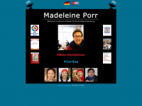 madeleine-porr.de Webseite Vorschau