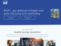 bwk-klimatechnik.de Webseite Vorschau
