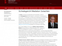 schiedsgericht-mediation.de Webseite Vorschau