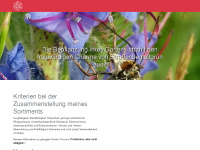 hortensis.de Webseite Vorschau