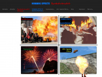 pyrotechnik.de Webseite Vorschau