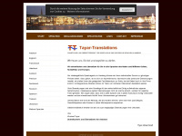 tayar-translations.de Webseite Vorschau