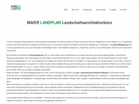 maierlandplan.de Webseite Vorschau