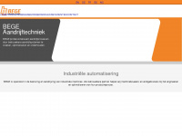 bege.nl Webseite Vorschau