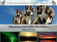 husky-farm-veijejaur.se Webseite Vorschau