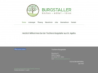 tischlerei-burgstaller.at Webseite Vorschau