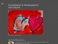 kunstatelier-utegatzka.de Webseite Vorschau