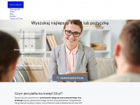 kredyt123.pl Webseite Vorschau