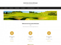 golfschule-mcqueen.de Webseite Vorschau