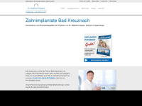 implantat-zahnarzt-badkreuznach.de Webseite Vorschau