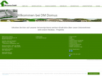 dm-domus.de Webseite Vorschau