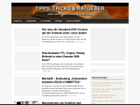 tipps-tricks-ratgeber.net Webseite Vorschau