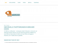 kiez-touren.de Webseite Vorschau