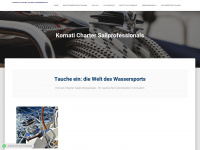 kornati-charter.com Webseite Vorschau