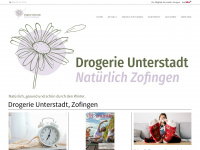 drogerie-unterstadt.ch Webseite Vorschau