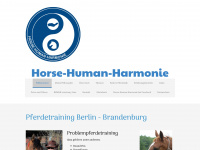 horse-human-harmonie.de Webseite Vorschau