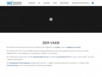 vakb.ch Webseite Vorschau