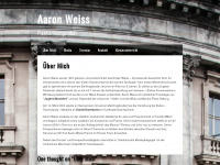 aaronweiss.de Webseite Vorschau