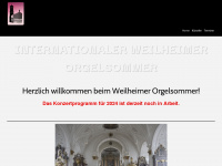 Weilheimer-orgelsommer.de