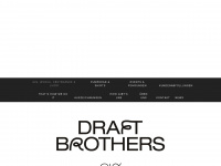draftbrothers.ch Webseite Vorschau