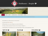kindhauser-berghof.ch Webseite Vorschau