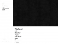 wildundfleisch.ch Webseite Vorschau