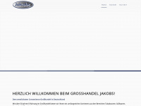 grosshandel-jakobs.de Webseite Vorschau