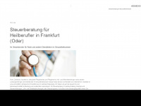 admedio-frankfurtoder.de Webseite Vorschau