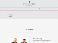 meditrainment.at Webseite Vorschau