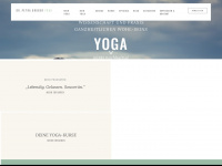 petragruber.yoga Webseite Vorschau