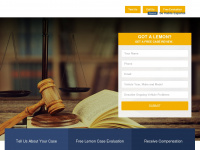 californialemonlawservices.com Webseite Vorschau