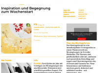 montagsforum.ch Webseite Vorschau