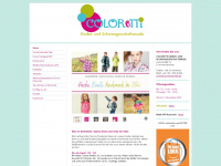 coloretti-kids.de Webseite Vorschau