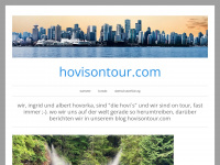 hovisontour.com Webseite Vorschau