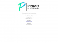 primo-it.at Webseite Vorschau
