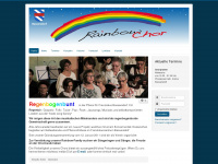 rainbow-chor.net Webseite Vorschau