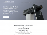 kopfimpulstest.net Webseite Vorschau
